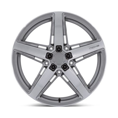 Niche M270 Teramo Anthracite Brushed Face Tint Clear 1-Piece Wheels