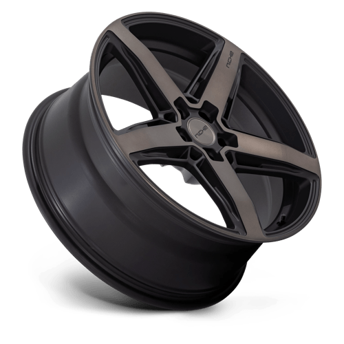 Niche M271 Teramo Matte Black With Double Dark Tint Face 1-Piece Wheels