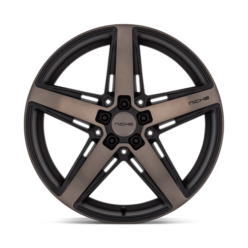 Niche M271 Teramo Matte Black With Double Dark Tint Face 1-Piece Wheels