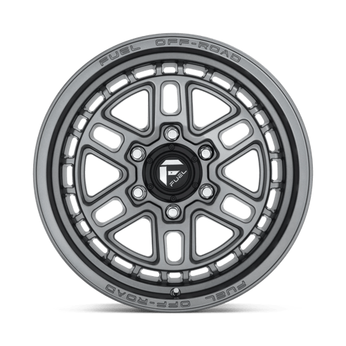 Fuel D668 Nitro Matte Gunmetal 1-Piece Wheels