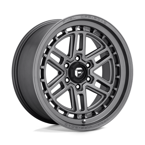 Fuel D668 Nitro Matte Gun Metal 1-Piece Wheels