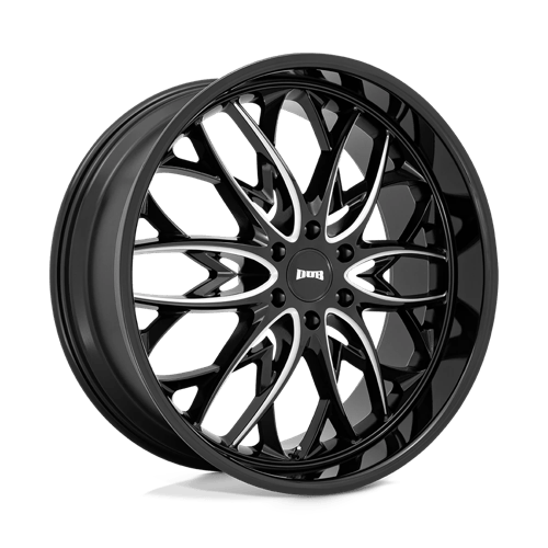 DUB S263 OG Gloss Black Milled 1-Piece Wheels