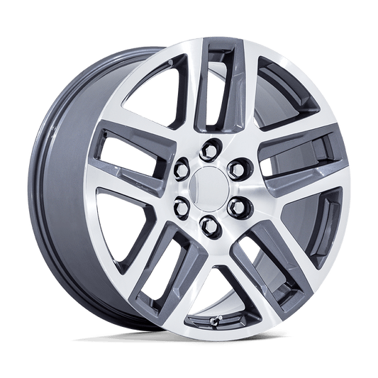 Performance Replicas PR203 Gunmetal Machined Wheels