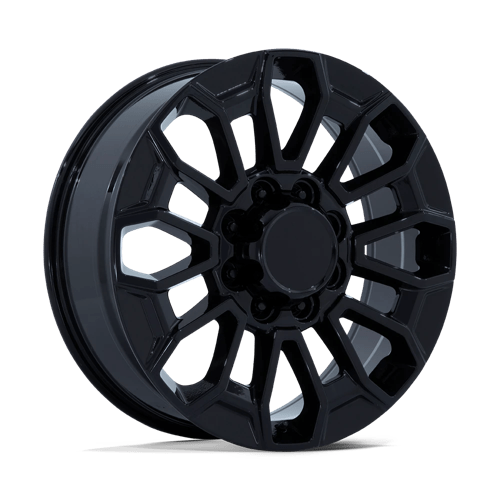 Performance Replicas PR228 Gloss Black Wheels, Cast Aluminum