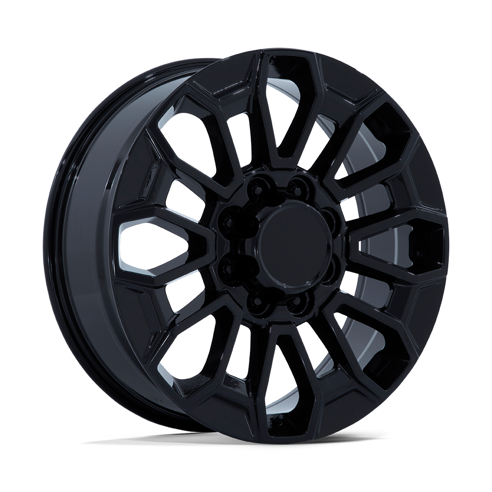 Performance Replicas PR228 Gloss Black Wheels, Cast Aluminum