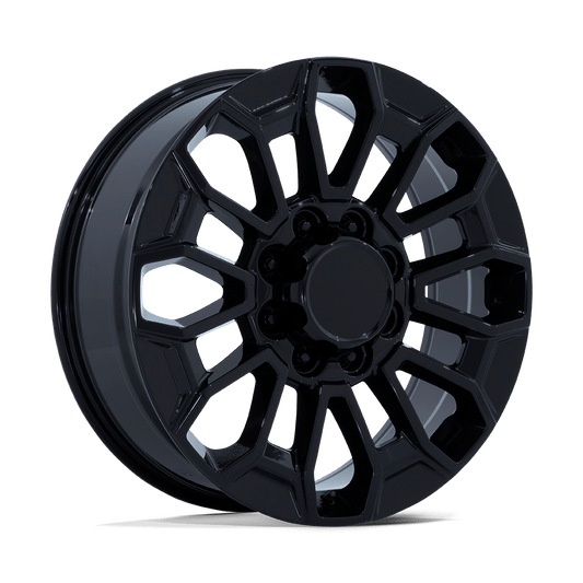 Performance Replicas PR228 Gloss Black Wheels, Cast Aluminum