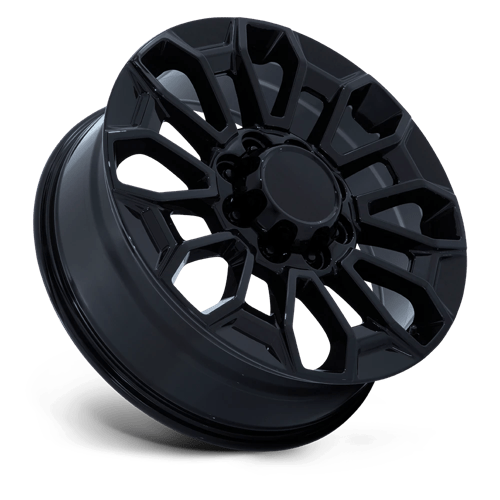 Performance Replicas PR228 Gloss Black Wheels, Cast Aluminum