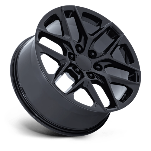 Performance Replicas PR229 Gloss Black Wheels, Cast Aluminum