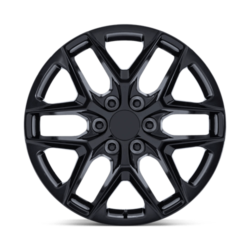 Performance Replicas PR229 Gloss Black Wheels, Cast Aluminum