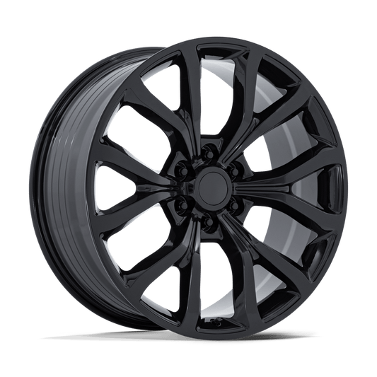 Performance Replicas PR230 Gloss Black Wheels, Cast Aluminum