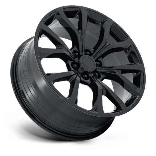 Performance Replicas PR230 Gloss Black Wheels, Cast Aluminum