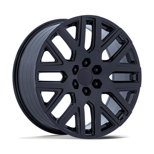 Performance Replicas PR231 Gloss Black Wheels, Cast Aluminum