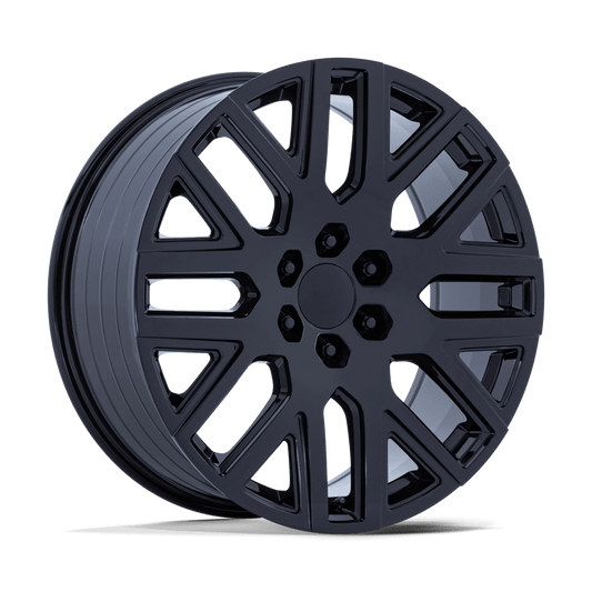 Performance Replicas PR231 Gloss Black Wheels, Cast Aluminum