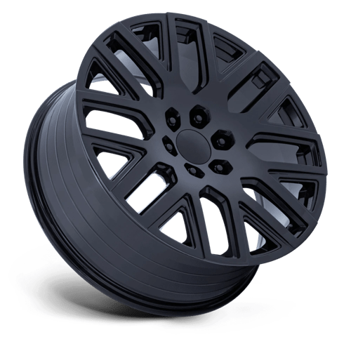Performance Replicas PR231 Gloss Black Wheels, Cast Aluminum