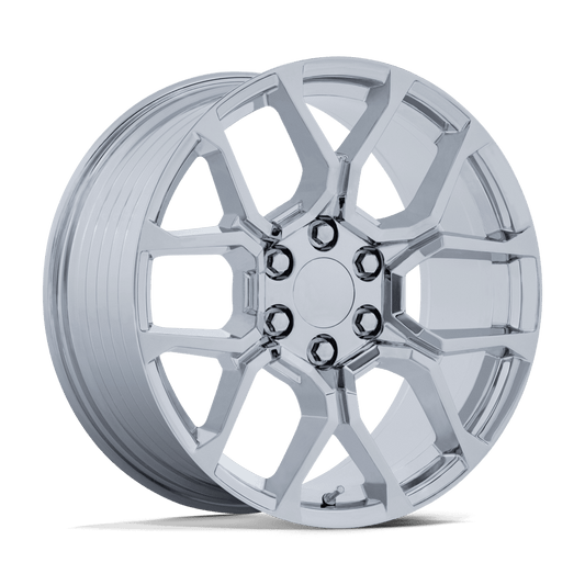Performance Replicas PR233 Chrome Wheels, Flow Formed, Aluminum