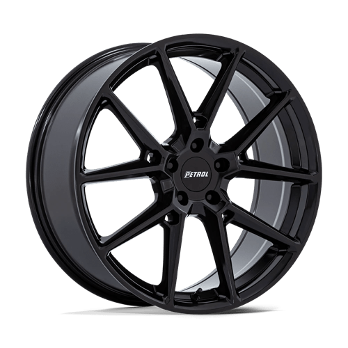 Petrol PE002 P1E Gloss Black Wheels, Cast Aluminum