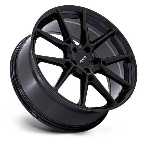 Petrol PE002 P1E Gloss Black Wheels, Cast Aluminum