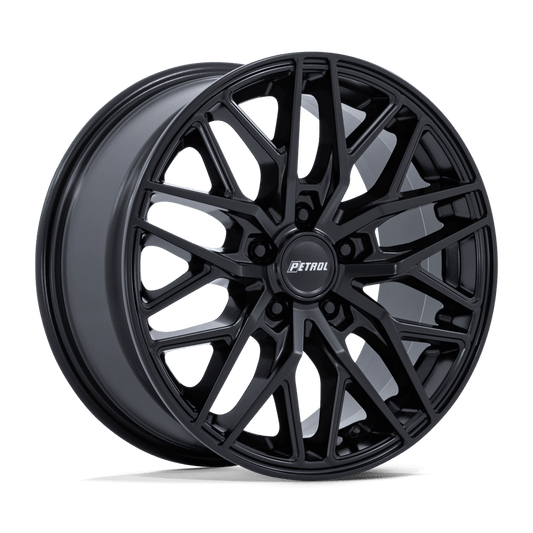 Petrol PE004 P3E Matte Black Wheels, Cast Aluminum