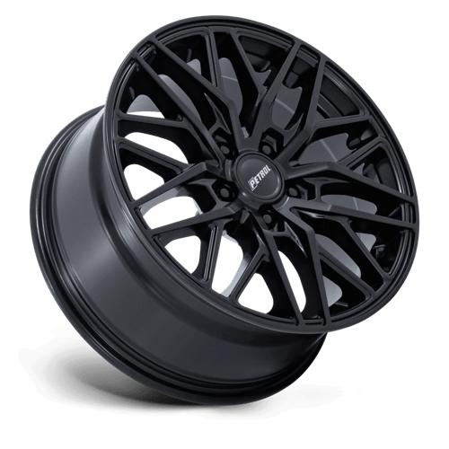 Petrol PE004 P3E Matte Black Wheels, Cast Aluminum