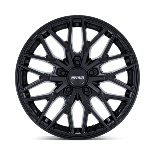 Petrol PE004 P3E Matte Black Wheels, Cast Aluminum