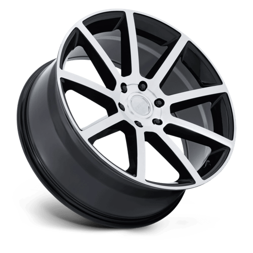 Petrol PE007 P6E Gloss Black with Machined Face Wheels, Cast Aluminum