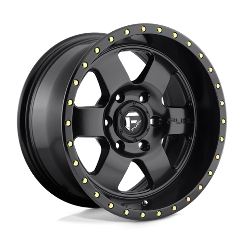 Fuel D618 Podium Matte Black 1-Piece Wheels