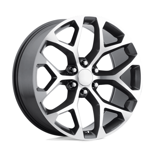 Performance Replicas PR176 Gunmetal Machined Wheels