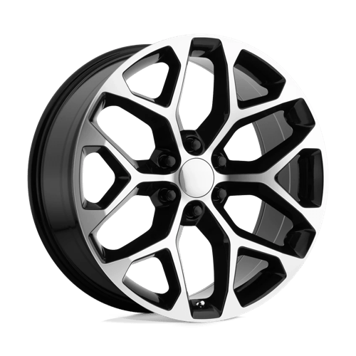 Performance Replicas PR176 Gloss Black Machined Wheels