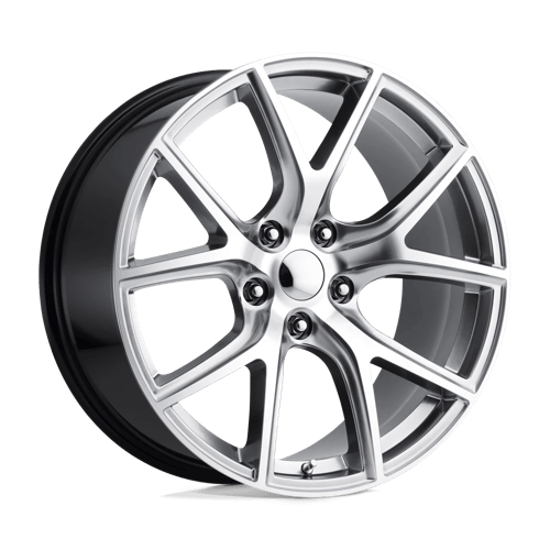 Performance Replicas PR181 Hyper Silver Machined Wheels