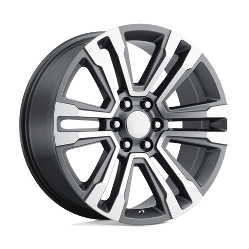 Performance Replicas PR182 Gunmetal Machined Wheels