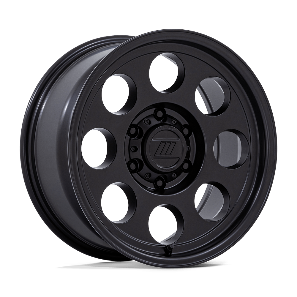 Pro Comp PA201 Heritage Matte Black Wheels, Cast Aluminum