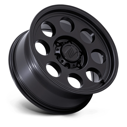Pro Comp PA201 Heritage Matte Black Wheels, Cast Aluminum