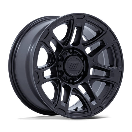 Pro Comp PA204 Roughneck Matte Black Wheels, Cast Aluminum