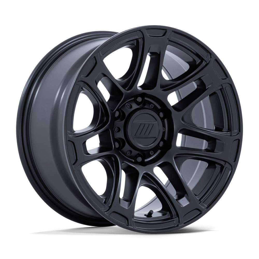 Pro Comp PA204 Roughneck Matte Black Wheels, Cast Aluminum