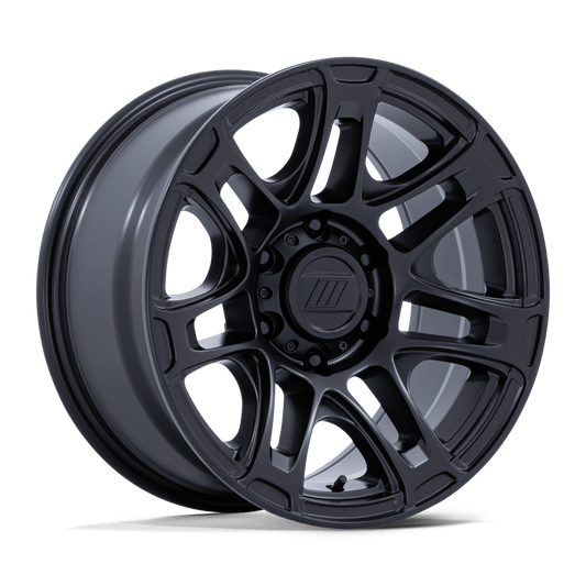 Pro Comp PA204 Roughneck Matte Black Wheels, Cast Aluminum