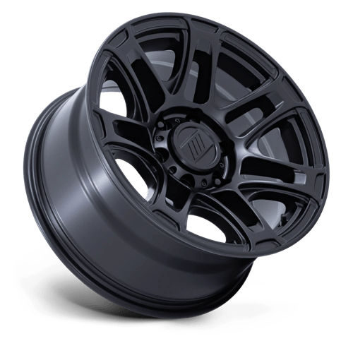 Pro Comp PA204 Roughneck Matte Black Wheels, Cast Aluminum