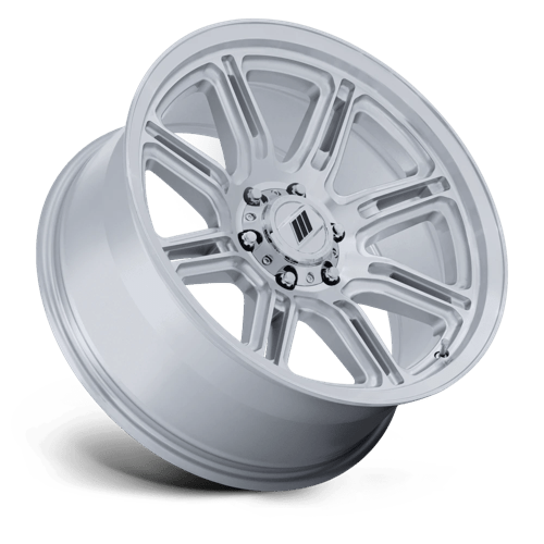 Pro Comp PA206 Snare Gloss Silver with Machined Face Wheels, Cast Aluminum