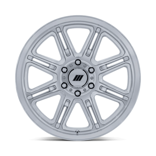 Pro Comp PA206 Snare Gloss Silver with Machined Face Wheels, Cast Aluminum