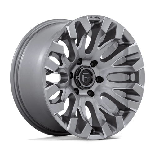 Fuel D830 Quake Platinum 1-Piece Wheels