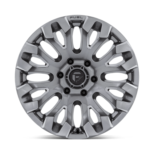 Fuel D830 Quake Platinum 1-Piece Wheels