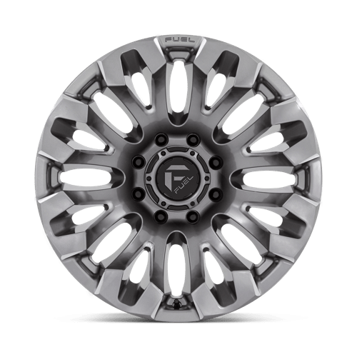 Fuel D830 Quake Platinum 1-Piece Wheels