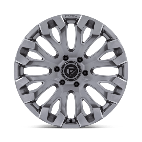 Fuel D830 Quake Platinum 1-Piece Wheels