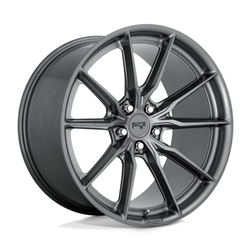 Niche M239 Rainier Matte Anthracite 1-Piece Wheels