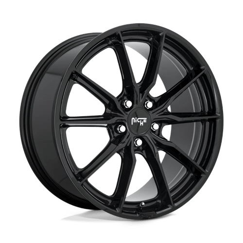 Niche M240 Rainier Gloss Black 1-Piece Wheels