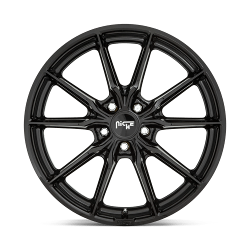 Niche M240 Rainier Gloss Black 1-Piece Wheels