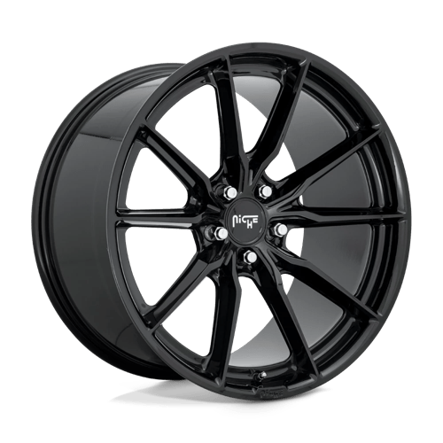 Niche M240 Rainier Gloss Black 1-Piece Wheels