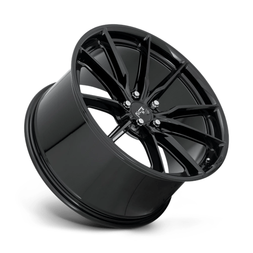 Niche M240 Rainier Gloss Black 1-Piece Wheels