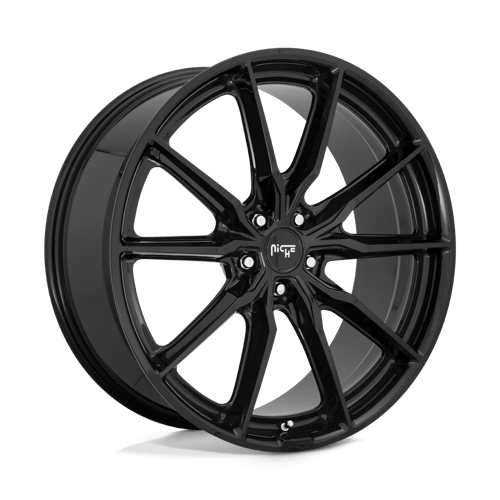 Niche M240 Rainier Gloss Black 1-Piece Wheels