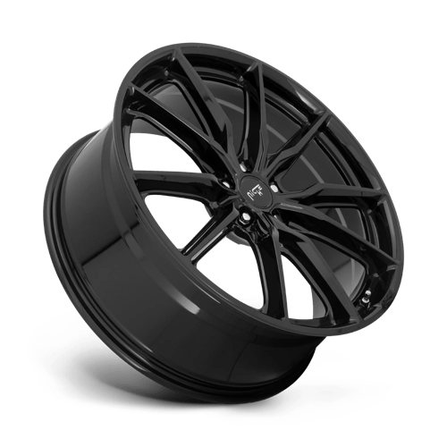 Niche M240 Rainier Gloss Black 1-Piece Wheels