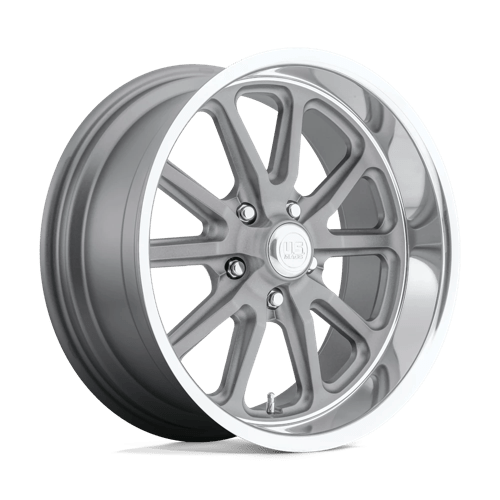 US Mags U111 Rambler Matte Gunmetal Machined 1-Piece Wheels